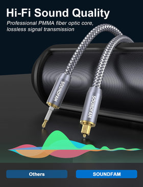 SOUNDFAM removable rubber tips protecting connectors from dust and oxidation