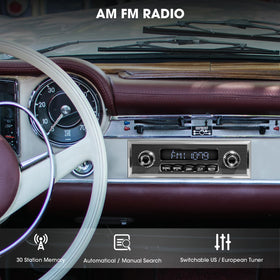 SOUNDKITS radio knob-buttons feature tactile controls for effortless tuning.