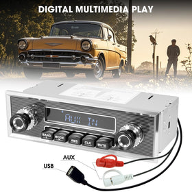 SOUNDKITS radio LCD display in bright sun remains readable and clear.