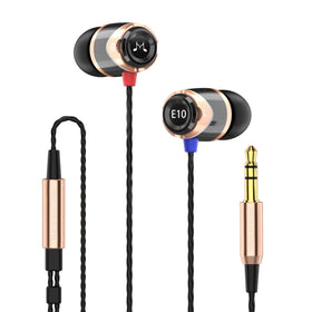 SoundMAGIC E10 metal housing enhances durability for daily listening.