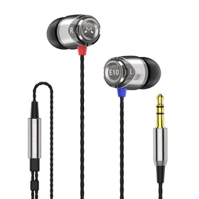 SoundMAGIC E10 metal housing for durable daily use.