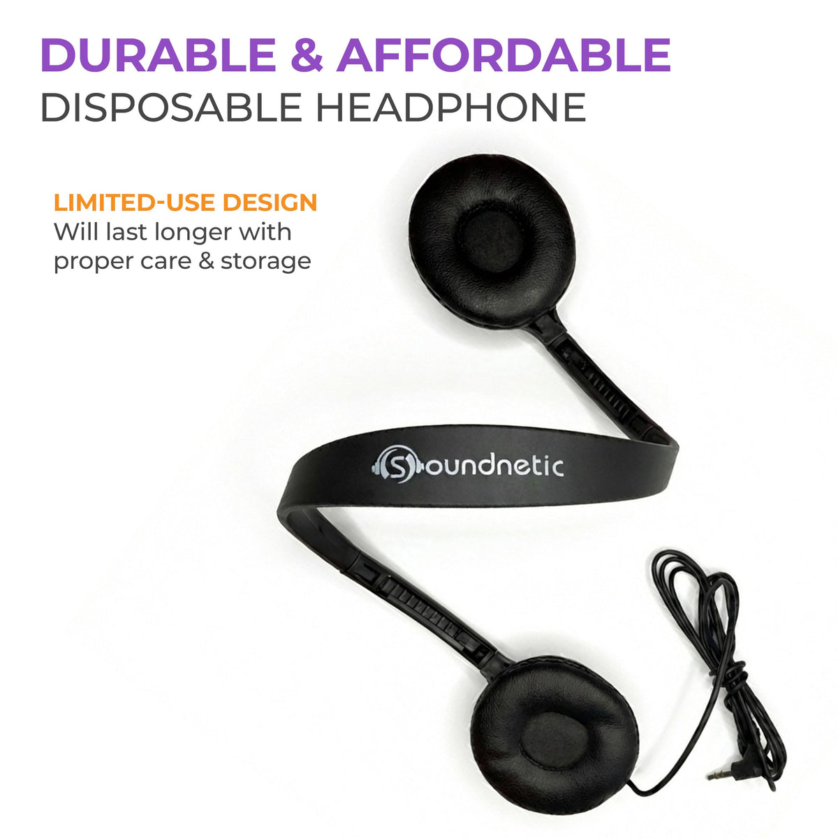 Soundnetic SN313 individually wrapped pairs simplify hygiene and sharing