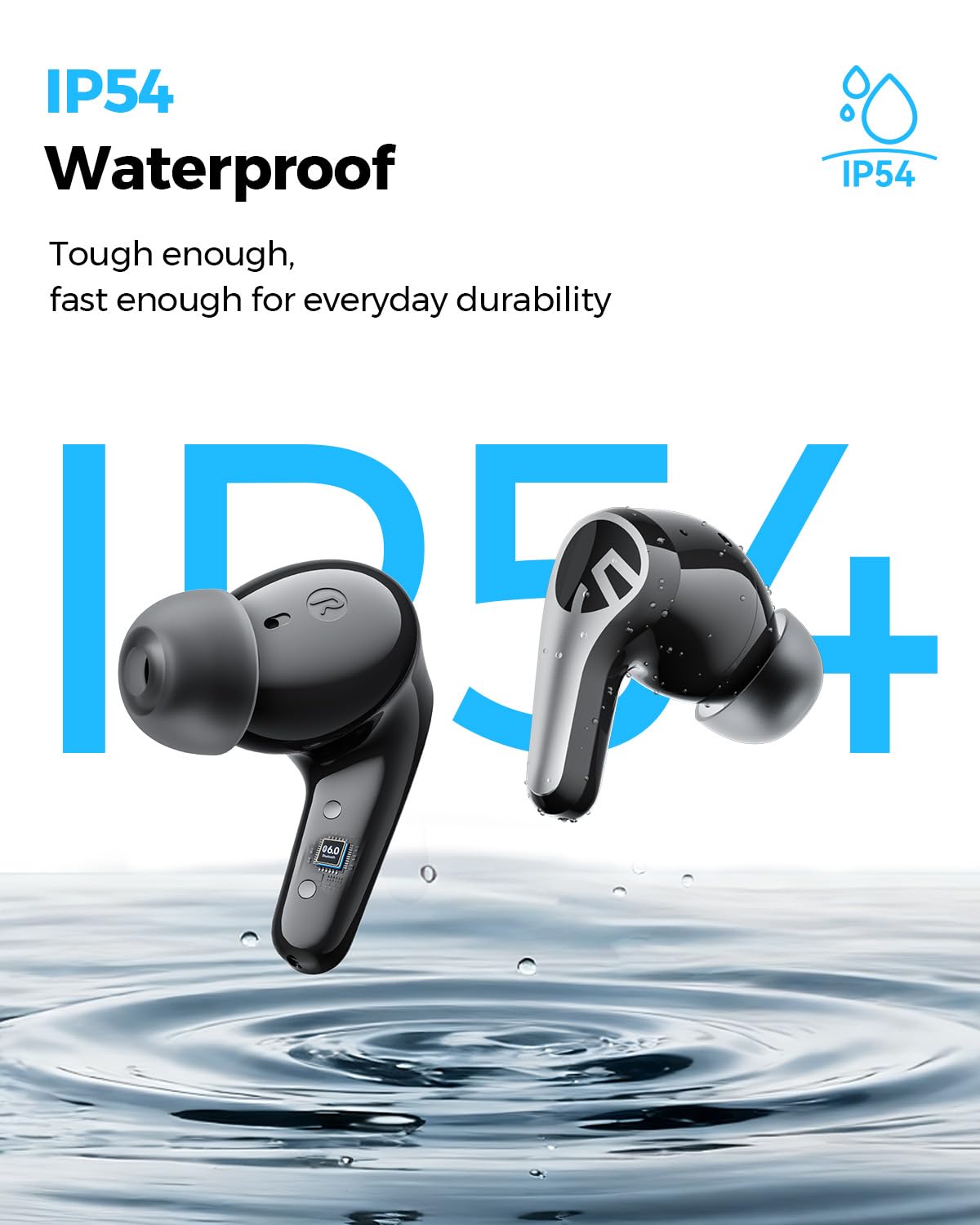 SOUNDPEATS C30 app ANC mode and controls shown for tailored noise cancelling