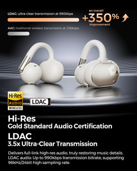 SoundPEATS Clip1 12mm driver delivers clear highs and rich mids.
