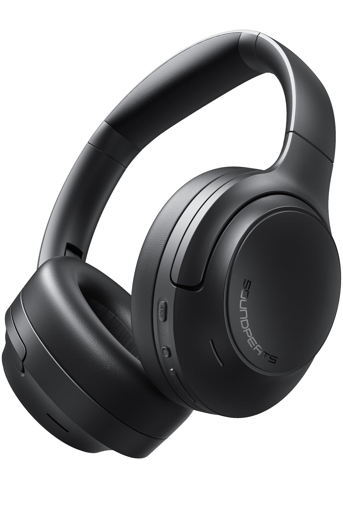SoundPEATS Cove Pro over-ear headphones with LDAC Hi-Res audio for detailed listening.
