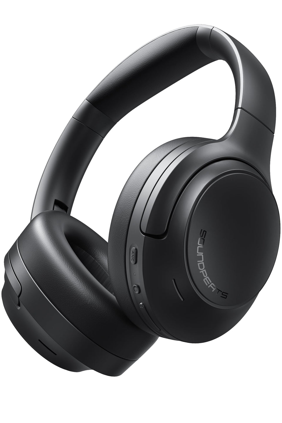 SoundPEATS Cove Pro over-ear headphones with LDAC Hi-Res audio for detailed listening.