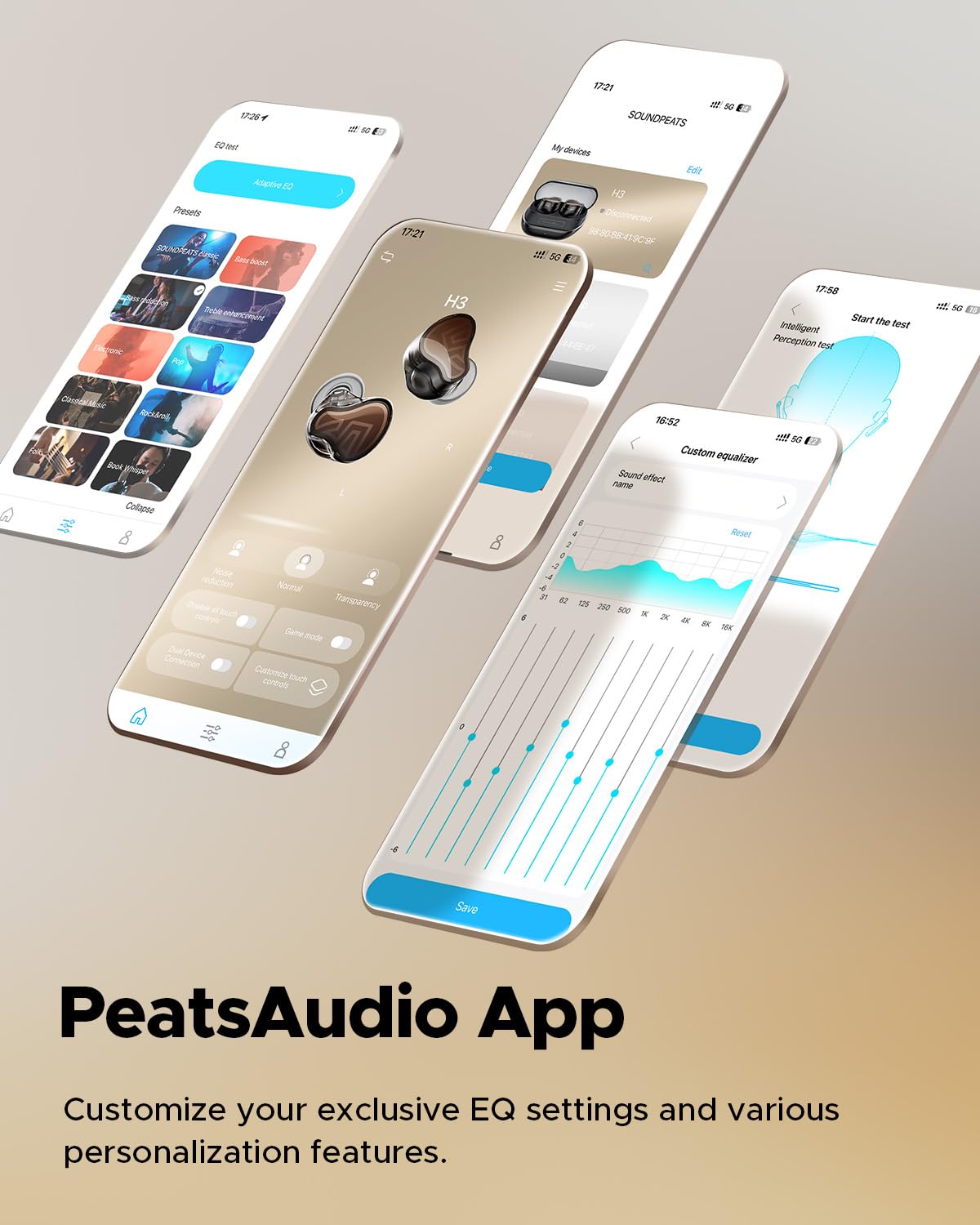 SoundPEATS H3 BT5.4 delivers stable wireless connections across devices.