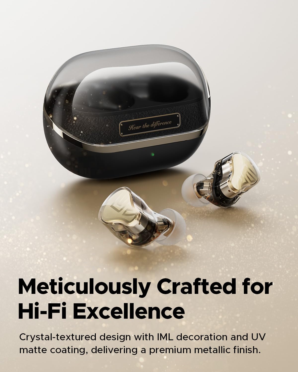 SoundPEATS H3 IPX5 rating protects against sweat during workouts