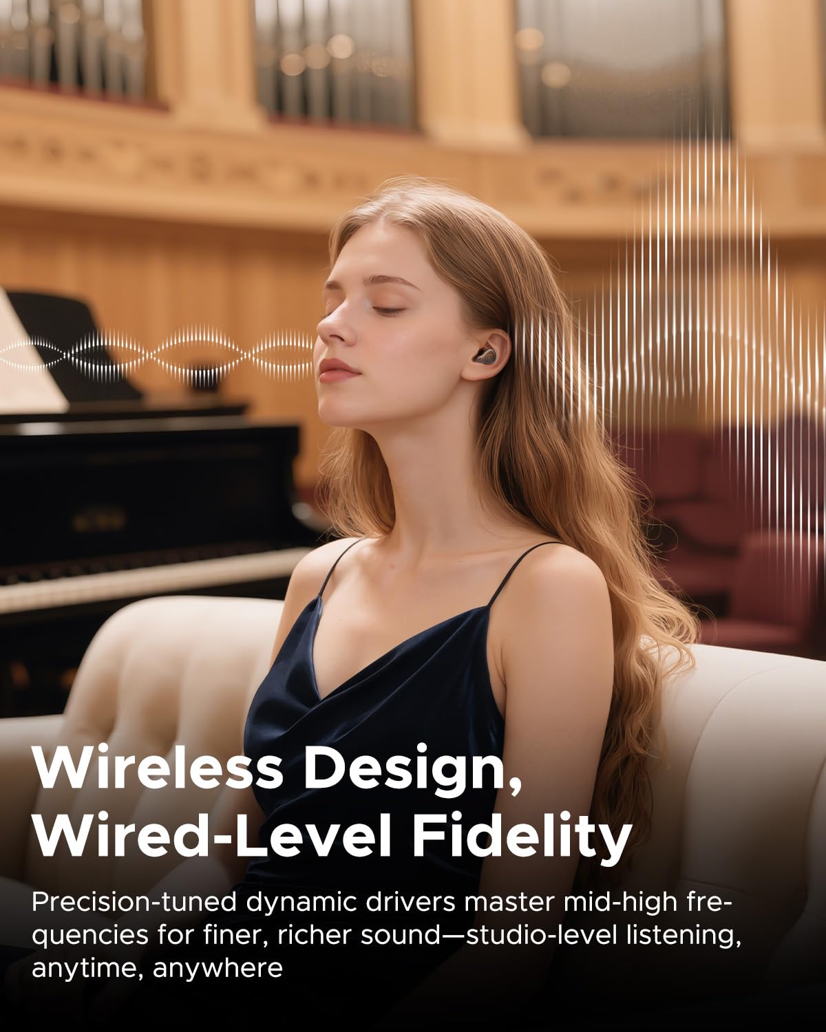 SoundPEATS H3 Transparent Mode lets you hear surroundings clearly.