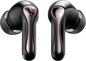 SoundPEATS Hi-Res earbud case close-up, portable charging for daily listening.