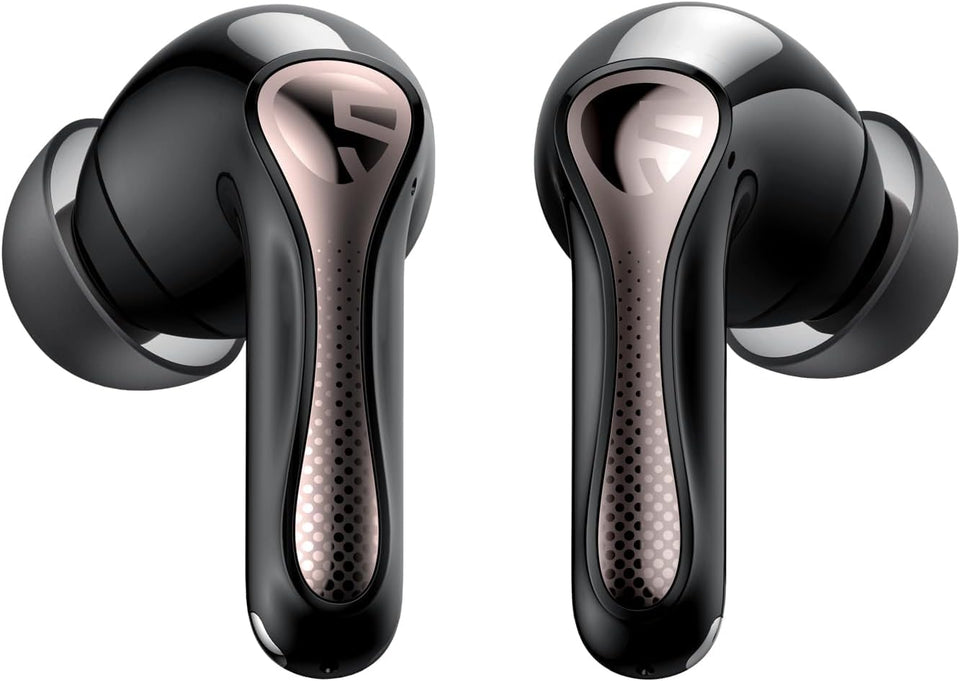 SoundPEATS Hi-Res earbud case close-up, portable charging for daily listening.