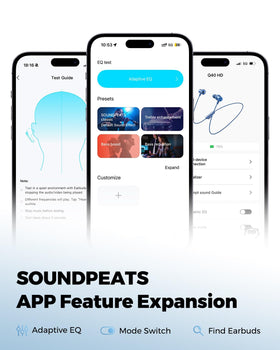 SoundPEATS worn by runner outdoors showing comfort, stability, and active-use benefit