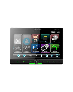 Soundstream VRCPAA-106F floating 10.6-inch display for easy media control on the go.