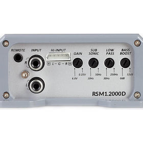 Sound Stream RSM1.2000D compact design fits small dash cavities.