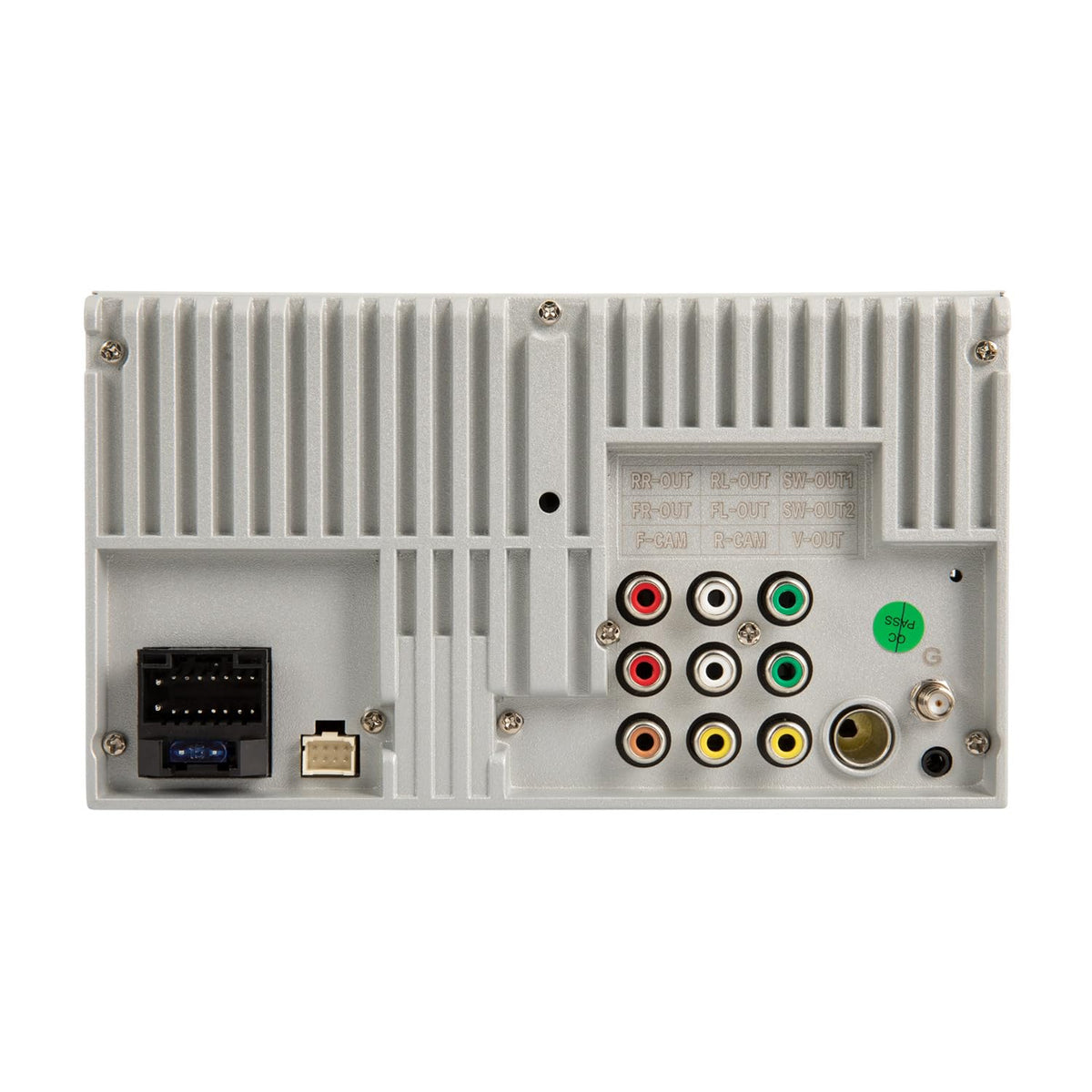Soundstream VRCPAA-7DR USB, AUX, and microSD inputs for versatile media playback.