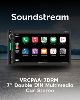 Soundstream VRCPAA-7DRM Android Auto integration enhances on-road connectivity