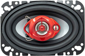 SoundXtreme ST-460 3-Way close-up shows crossover detail for richer highs.