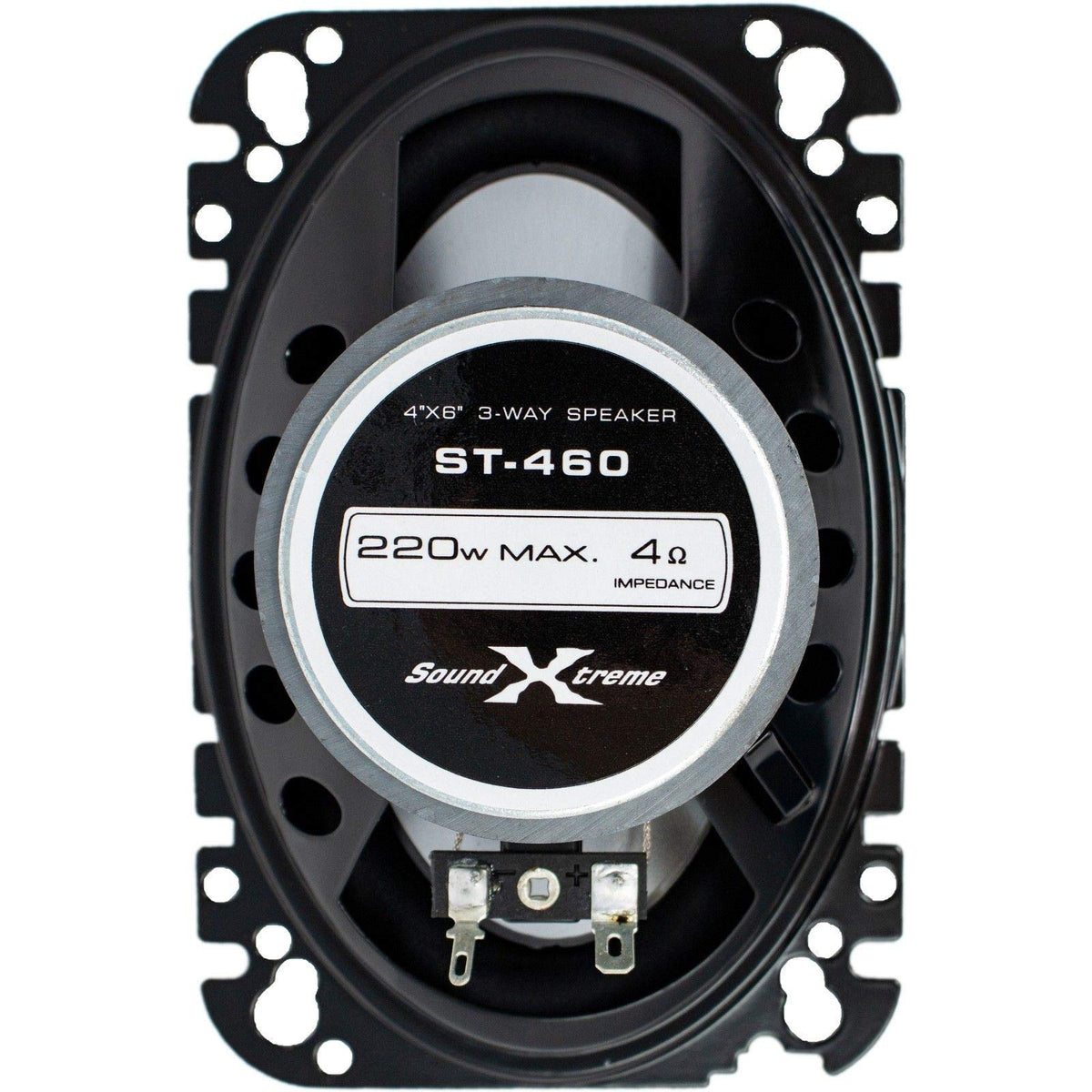 SoundXtreme ST-460 package contents include wires, screws, and user manual.