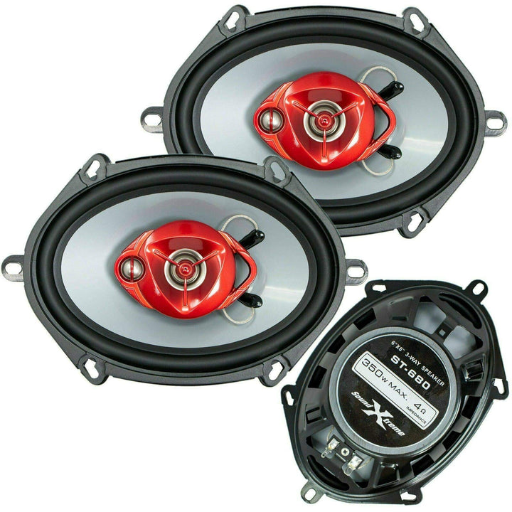 SoundXtreme front view showing speaker grille and design for improved clarity