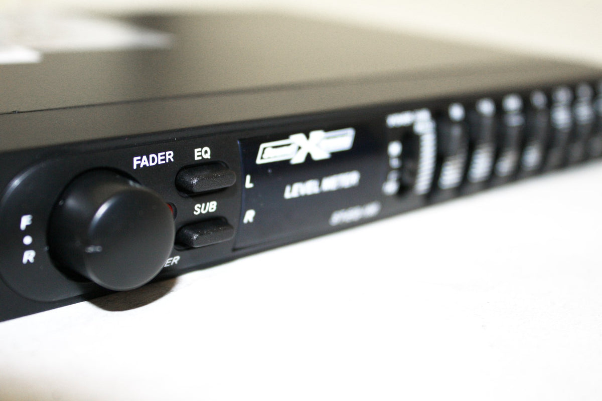SoundXtreme fader and level knobs visible for balance and output tuning