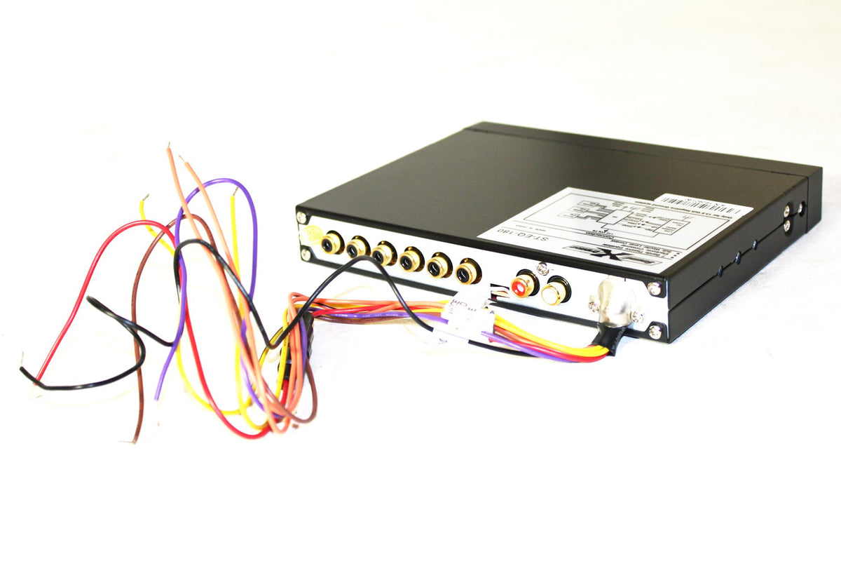 SoundXtreme subwoofer switch close-up for easy bass integration