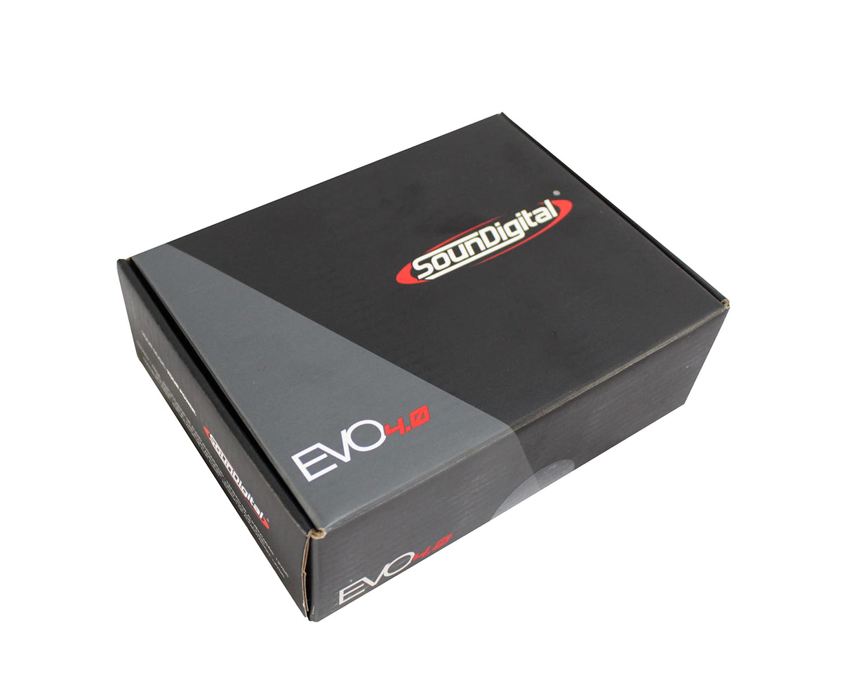 SounDigital 800.4 EVO bridgeable channels offer flexible speaker/sub setups