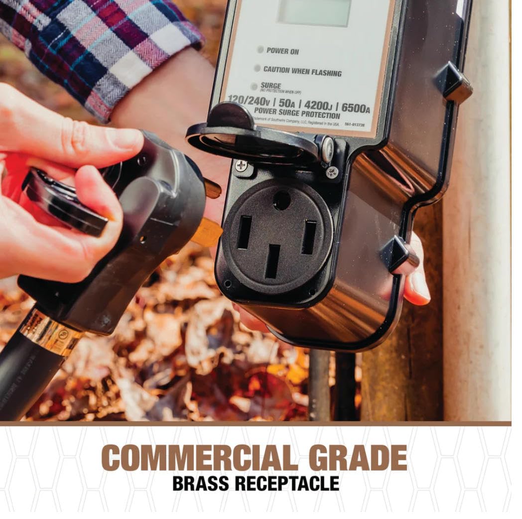 Southwire 50A Wireless Surge Guard robust park power protection