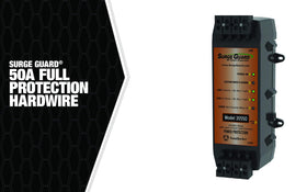 Southwire Surge Guard 35550 with optional remote LCD enables remote power monitoring.