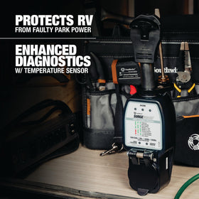 Southwire Surge Guard 44290 RV travel setup ready for campsite power.