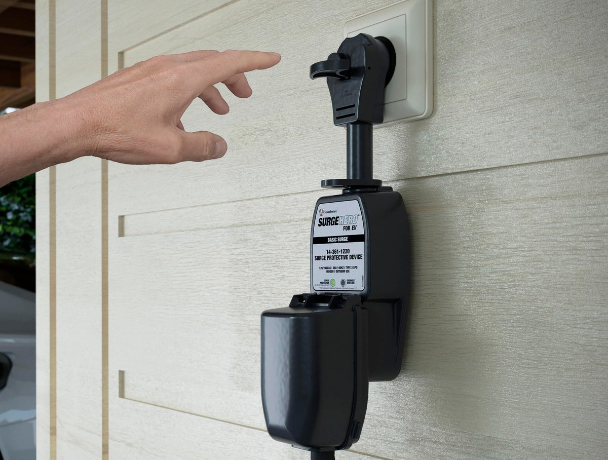 Southwire SurgeHero suitable for indoor and outdoor charging setups.