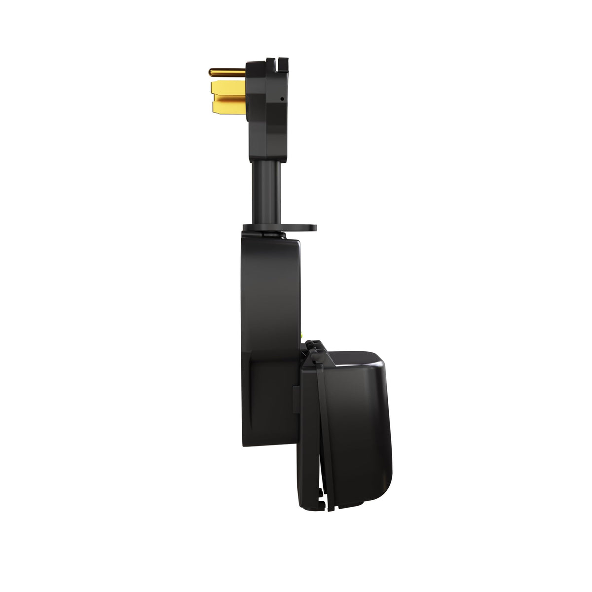 Southwire SurgeHero NEMA 14-50 connector supports common EV plugs.