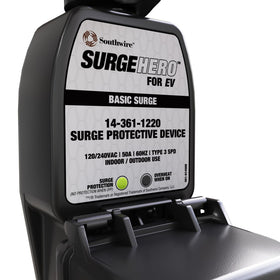 Southwire SurgeHero surge spent indicator shows protection status.