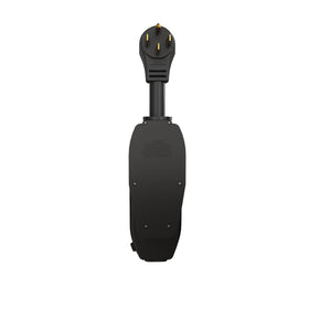 Southwire SurgeHero weatherproof cover protects the unit outdoors.