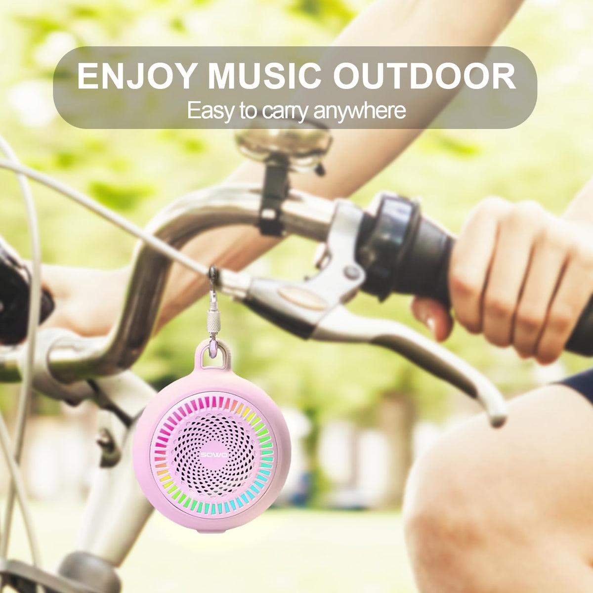SOWO dustproof IP67 rating protecting speaker from dust and splashes