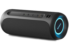SOWO front view showing speaker and clear sound projection benefit