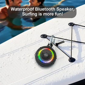 SOWO shower speaker battery life up to eight hours of playback