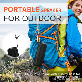 SOWO speaker on beach showing waterproof use benefit