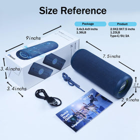 SOWO two speakers paired to show wider stereo experience