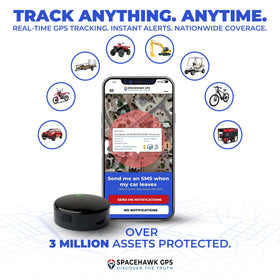 SpaceHawk GPS tracker geofence alerts help you act on boundary events.