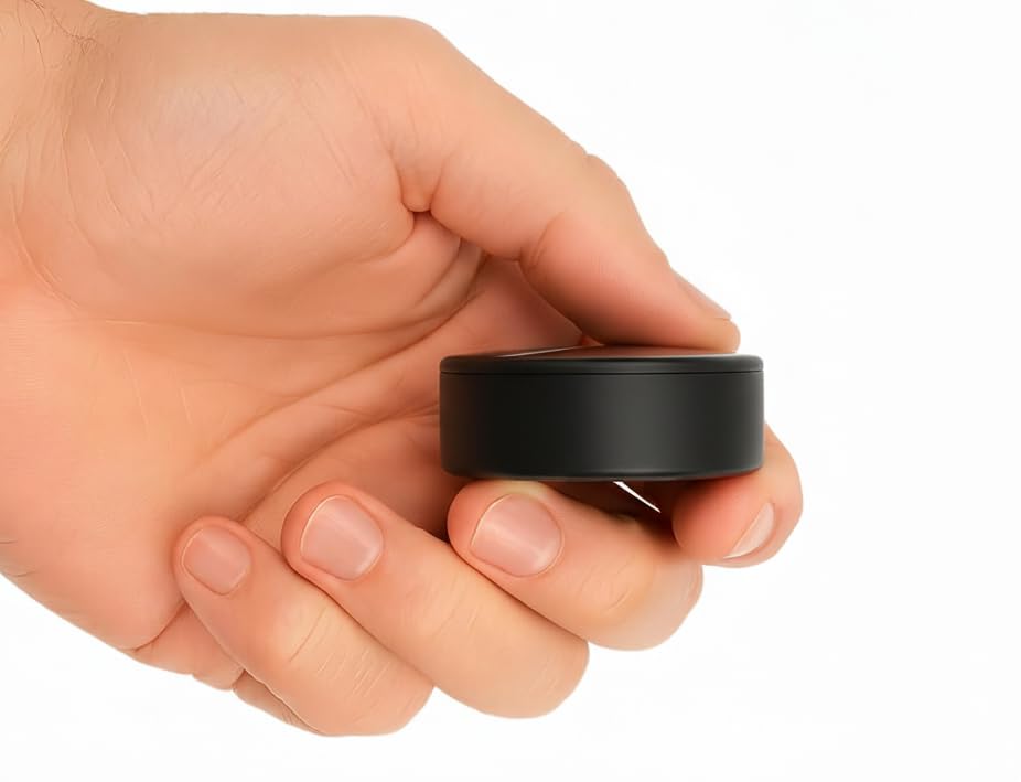 SpaceHawk GPS tracker with magnet mount for discreet car placement and quick mounting.
