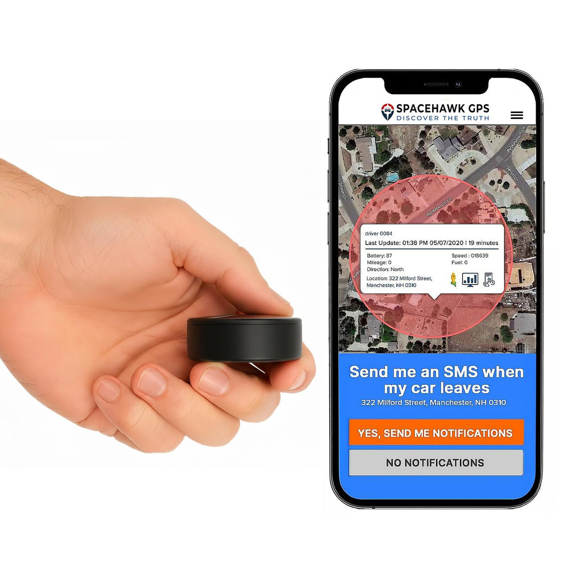 SpaceHawk GPS tracker includes lifetime warranty with USA based support.