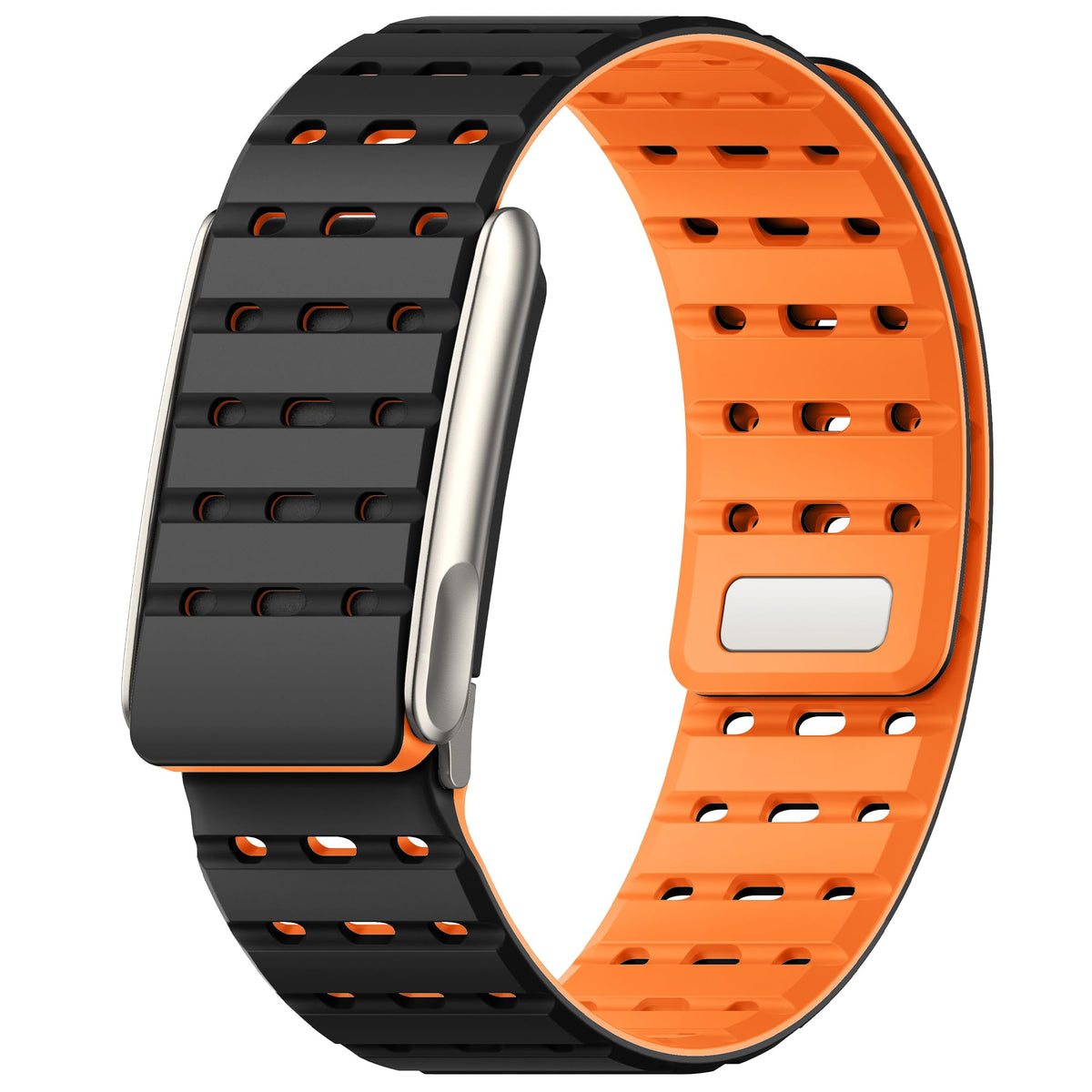Spapoy Magnetic Sport Band for Whoop 5.0 One closure keeps the tracker secure during workouts.