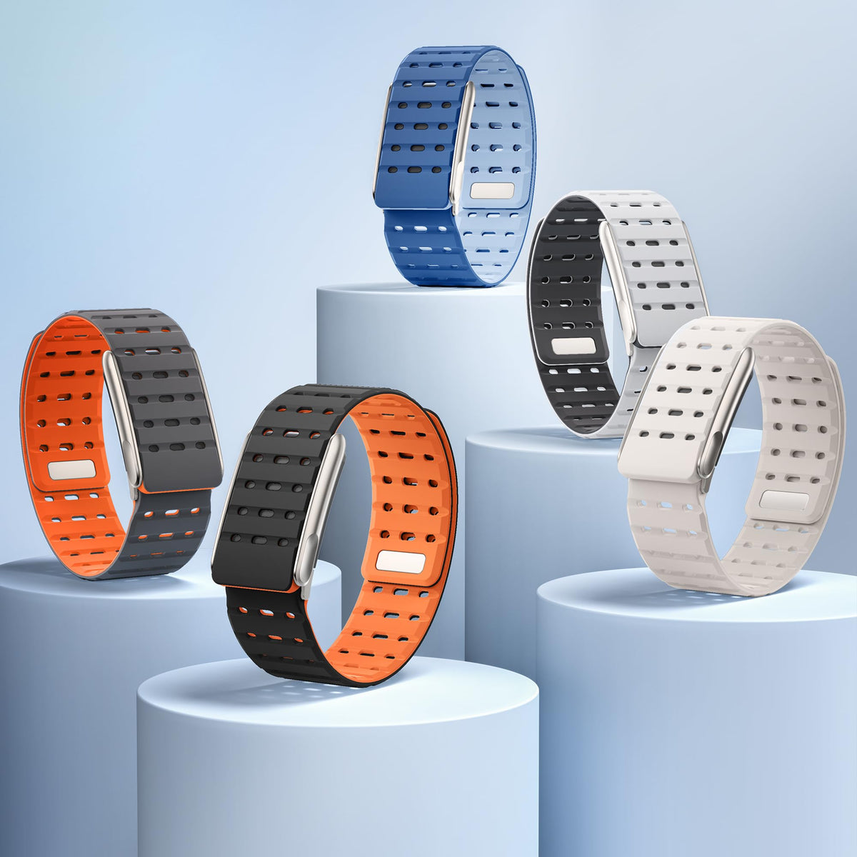 Spapoy Whoop 5.0 band waterproof durability closeup implies all-weather use