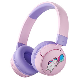 Sparks Plus Kids Headphones unicorn design for girls with safe listening levels