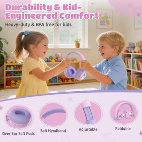 Sparks Plus Kids Headphones wired and wireless option for flexible use