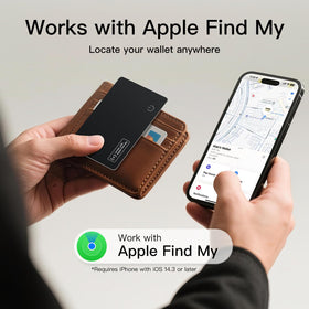 SparkShoots wallet tracker card emits a clear 100dB sound to reveal hidden items.