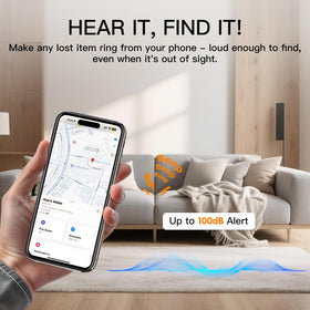 SparkShoots wireless charging keeps the tracker powered with no cables.