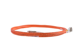 SpeedyFiberTX LC connector close-up with ceramic ferrule for low signal loss