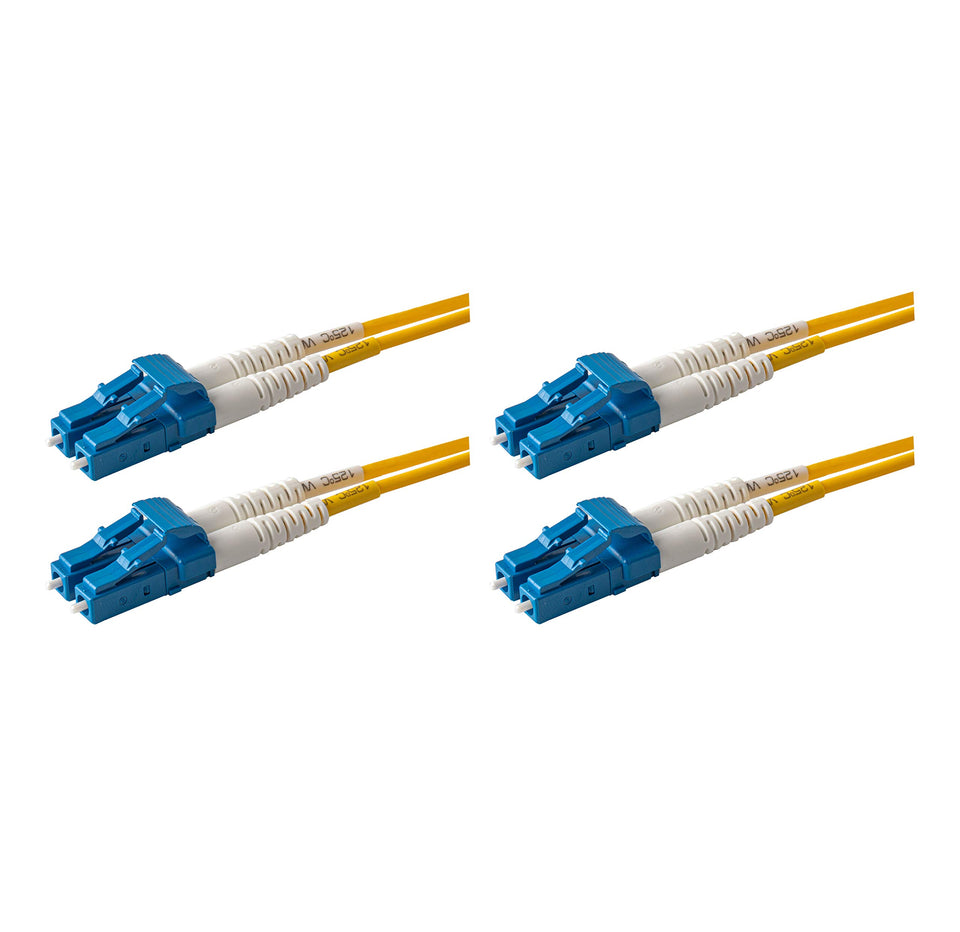 SpeedyFiberTX LC to LC duplex patch cable 10m for reliable rack connections.