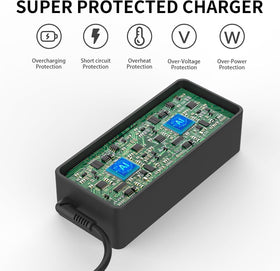 Speott compact charger in sleeve ready for transport.